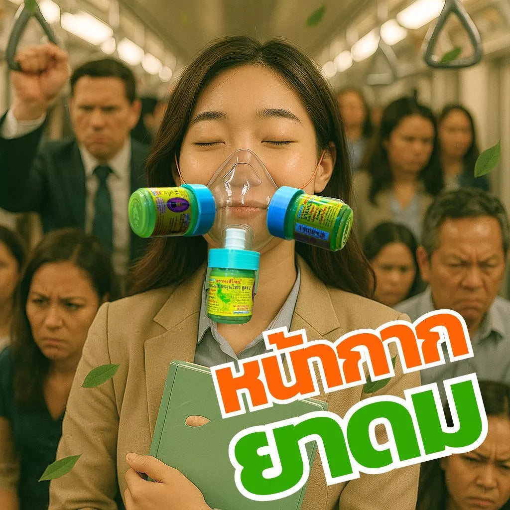 หน้ากากยาดม หน้ากากหงส์ไทย สูดเต็มปอด หน้ากากสำหรับชาวออฟฟิศ 3D print