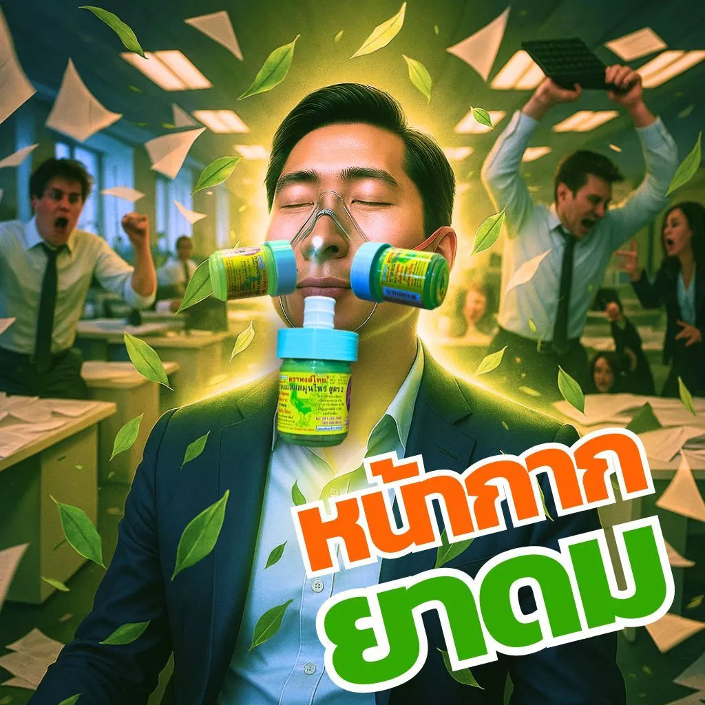 หน้ากากยาดม หน้ากากหงส์ไทย สูดเต็มปอด หน้ากากสำหรับชาวออฟฟิศ 3D print